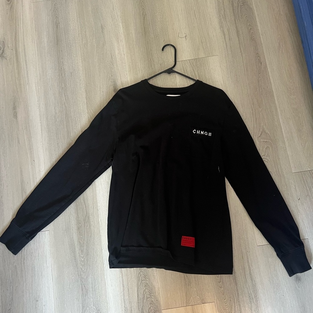Black Large Change Long Sleeve Shirt